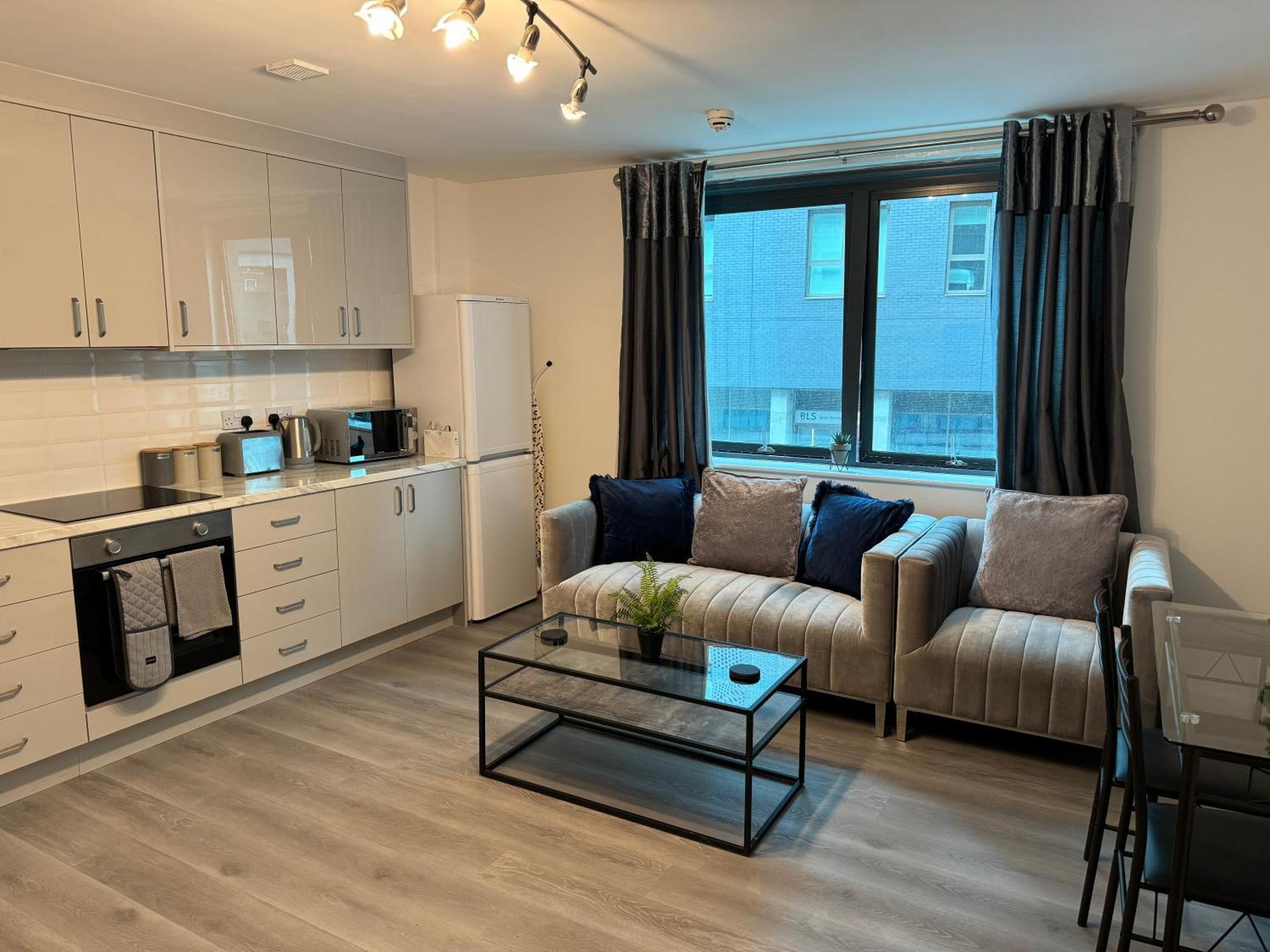 Modern Smart 2 Bedroom Apartment Central Manchester Bagian luar foto