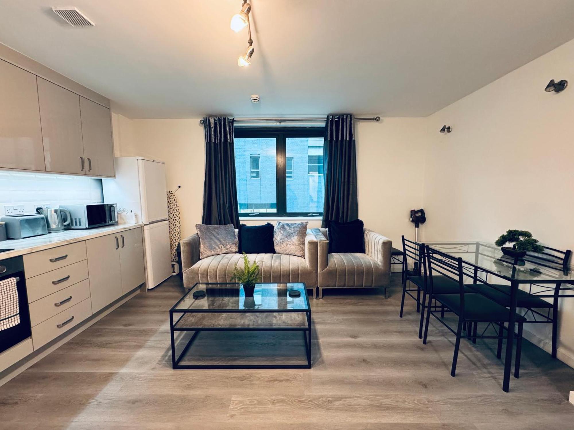 Modern Smart 2 Bedroom Apartment Central Manchester Bagian luar foto