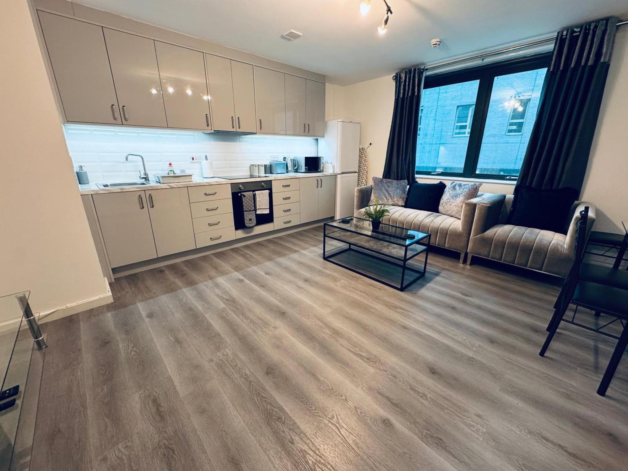 Modern Smart 2 Bedroom Apartment Central Manchester Bagian luar foto