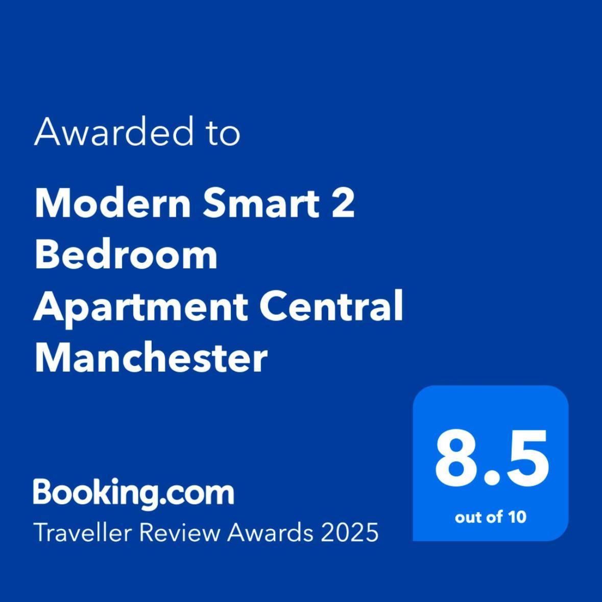 Modern Smart 2 Bedroom Apartment Central Manchester Bagian luar foto